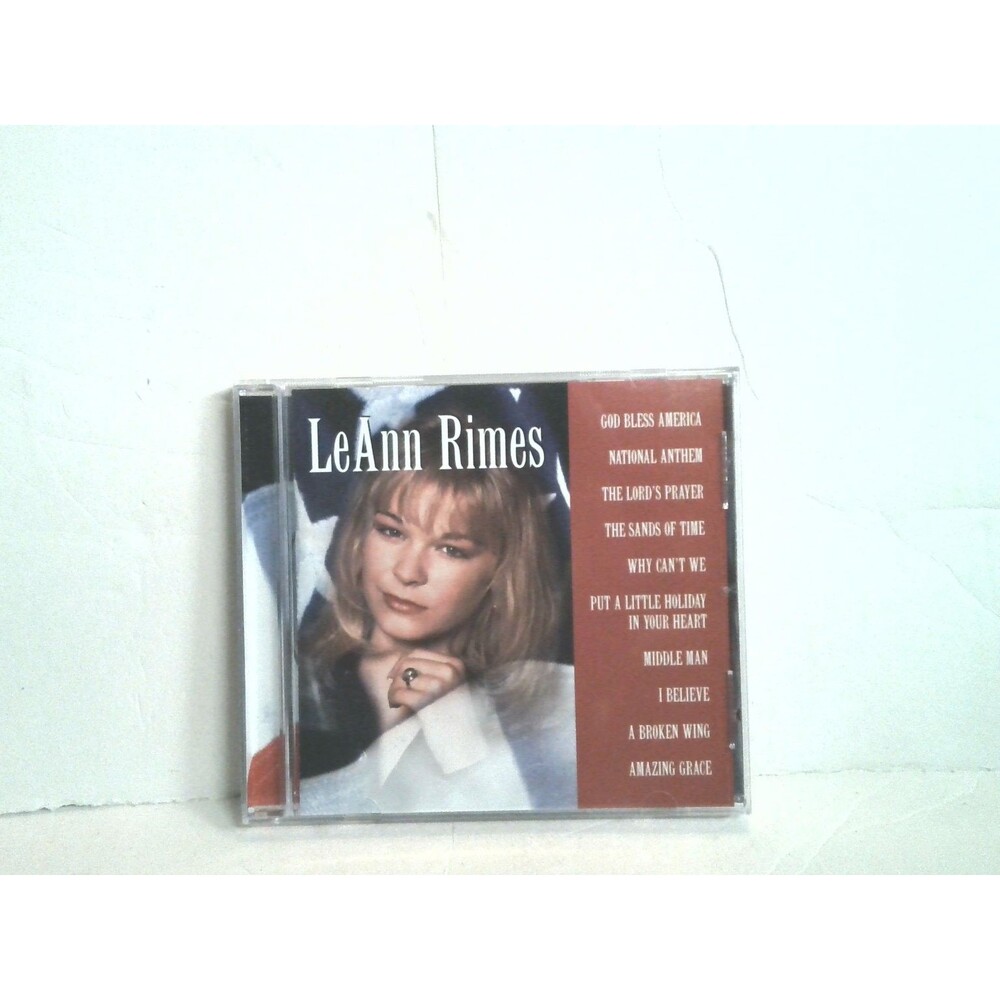 LeAnn Rimes God Bless America CD 2001 Curb Records Country Gospel Hits